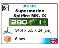 Chasseur britannique SUPERMARINE SPITFIRE MK. IX